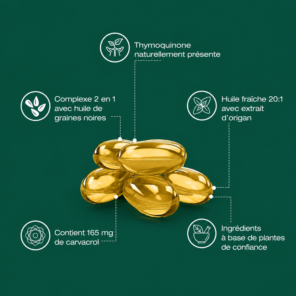 Norivana® Gélules huile d’origan - Immunité et digestion renforcées