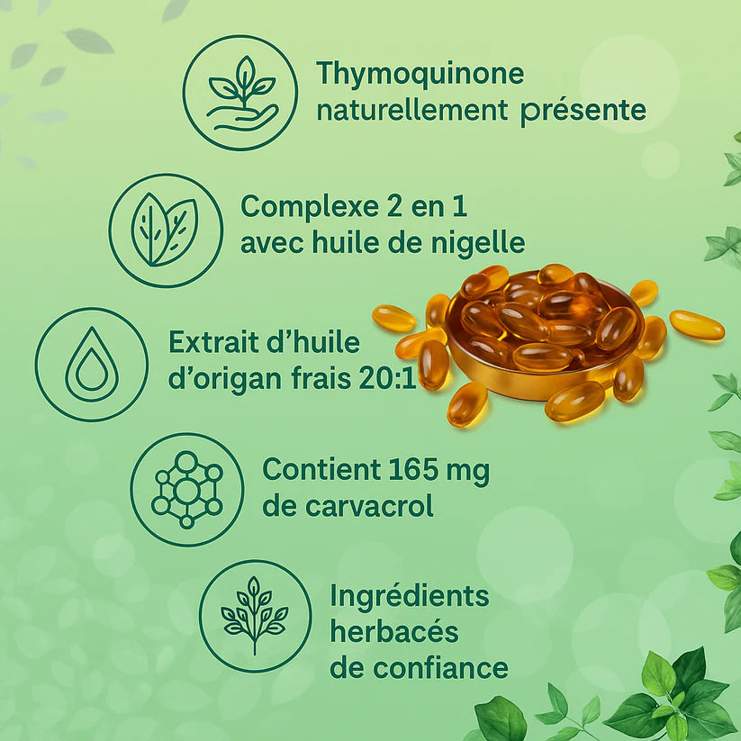 Norivana® Gélules huile d’origan - Immunité et digestion renforcées