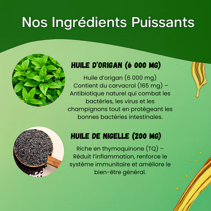 Norivana® Gélules huile d’origan - Immunité et digestion renforcées